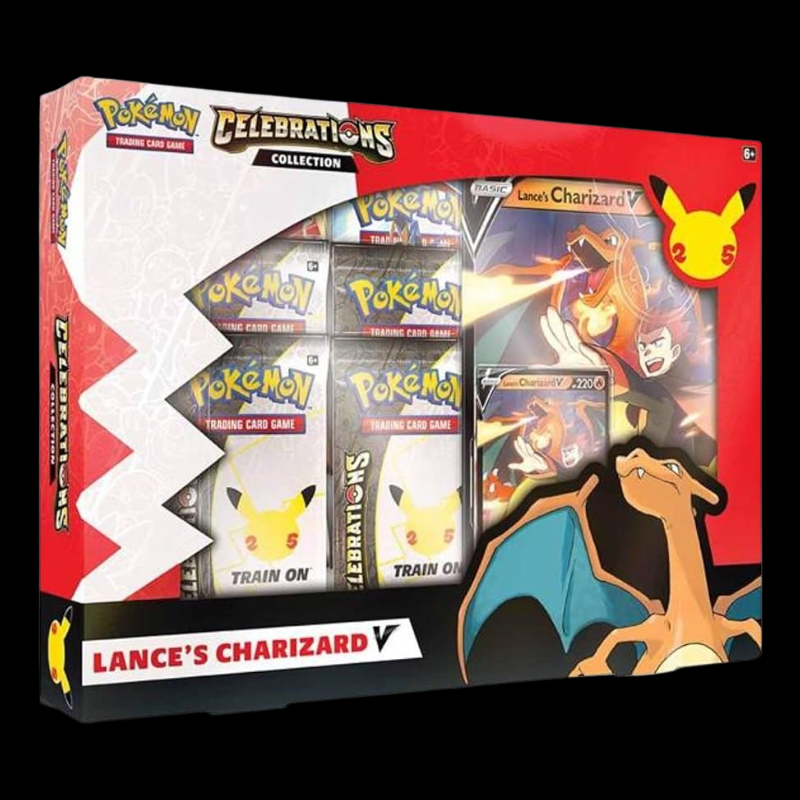 Celebrations Lance’s Charizard v box