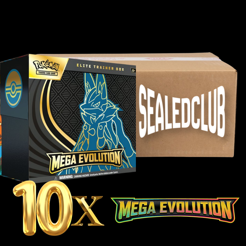 Mega Evolution elite trainer box case