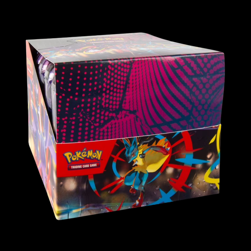 Mega Evolution tin display