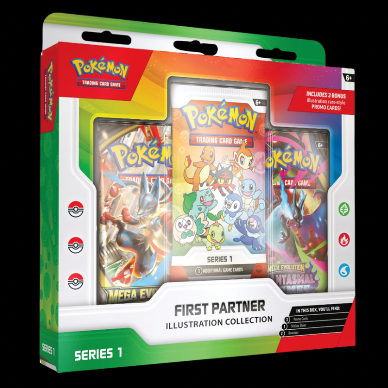 Pokémon - Erste Partner Illustrationssammlung - Serie 1