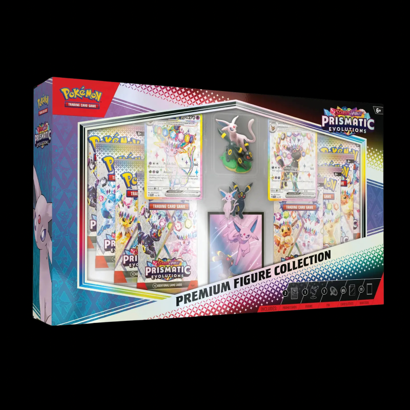 Pokémon Prismatische Entwicklungen – Premium Figure Collection Box