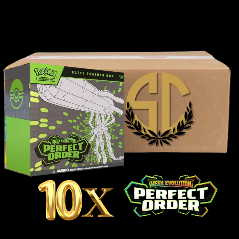 Pokemon Perfect Order elite trainer box case